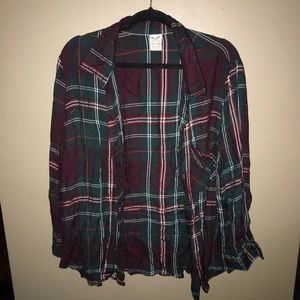 Faded Glory plaid button up